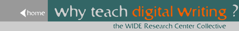 why teach digital writing?