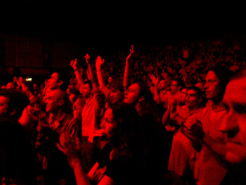 concertgoers in Strasbourg